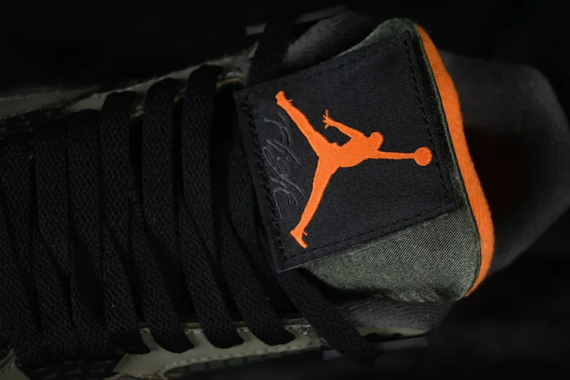 All categories Air Jordan Jordan series basketball shoes Air Jordan 4 Undefeated x Air Jordan 4 OG AJ4 Joe 4 olive green suede IB1519-200